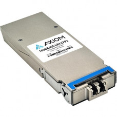 Axiom 100 Gbps LR4 (10 KM) CFP2 Optical Transceiver - For Data Networking, Optical Network 1 LC Duplex 100GBase-LR4 Network - Optical Fiber9 &micro;m - Single-mode - 100 Gigabit Ethernet - 100GBase-LR4 - Hot-pluggable 100G-CFP2-LR4-10KM-AX