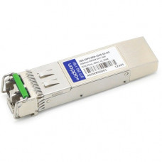 AddOn Brocade SFP+ Module - For Data Networking, Optical Network - 1 LC 10GBase-DWDM Network - Optical Fiber - Single-mode - 10 Gigabit Ethernet - 10GBase-DWDM - Hot-swappable - TAA Compliant - TAA Compliance 10G-SFPP-ERD-1556-55-AO