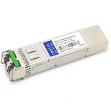 AddOn Brocade SFP+ Module - For Data Networking, Optical Network - 1 LC 10GBase-DWDM Network - Optical Fiber - Single-mode - 10 Gigabit Ethernet - 10GBase-DWDM - Hot-swappable - TAA Compliant - TAA Compliance 10G-SFPP-ERD-1559-79-AO