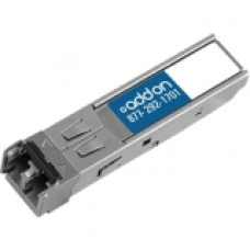 AddOn ADTRAN 12004810 Compatible TAA Compliant 1000Base-LX SFP Transceiver (SMF, 1310nm, 10km, LC) - 100% compatible and guaranteed to work - TAA Compliance 1200481E1-AO