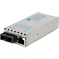 Omnitron Systems 1 x 1000BASE-T, 1 x 1000BASE-LX, USB Powered, Lifetime Warranty - 1 x RJ-45 , 1 x SC - 1000Base-T, 1000Base-X - External - RoHS, WEEE Compliance 1203-1-6