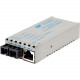 Omnitron Systems miConverter 10/100/1000 Gigabit Ethernet Fiber Media Converter RJ45 SC Single-Mode 80km - 1 x 10/100/1000BASE-T; 1 x 1000BASE-ZX; USB Powered; Lifetime Warranty - RoHS, WEEE Compliance 1223-3-6