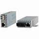 Omnitron Systems Gigabit Fiber Media Converter - Network (RJ-45) - Gigabit Ethernet - 10/100/1000Base-T, 1000Base-X - SFP - Wall Mountable 1239-0-1Z
