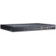 GeoVision 16-Port 802.3at Web Management PoE Switch - 16 Ports - Manageable - 2 Layer Supported - Modular - Twisted Pair, Optical Fiber - Rack-mountable, Desktop - TAA Compliance 140-POE1601-G02