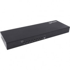 Manhattan 8-Port HDMI KVM Switch - 8 Computer(s) - 1 Local User(s) - 1920 x 1440 - 10 x USB - 9 x HDMI 152785