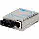 Omnitron Systems miConverter/S 10/100 Ethernet Fiber Media Converter RJ45 SC Single-Mode 30km - 1 x 10/100BASE-T, 1 x 100BASE-LX, USB Powered, Lifetime Warranty - RoHS, WEEE Compliance 1603-1-6