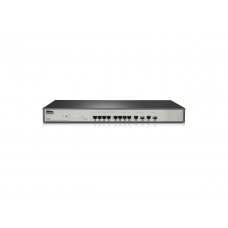 Monoprice 8FE+2 Combo-Port Gigabit Ethernet SNMP PoE Switch (8 PoE Ports) 802.3af/ 802.3at, 140W 18522