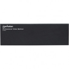 Manhattan 4-Port Professional Video Splitter - VGA, SVGA, MultiSync - Duplicates a single VGA signal for up to four VGA outputs 207348
