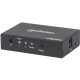 Manhattan 4K 2-Port HDMI Switch - 4096 x 2160 - 4K - 2 x 1 - 1 x HDMI Out 207867