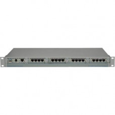 Omnitron Systems iConverter T1/E1 MUX/M 2422-0-21 Data Multiplexer - Twisted Pair, Optical Fiber - Gigabit Ethernet - 1 Gbit/s - 1 x RJ-45 2422-0-21