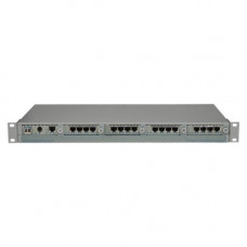 Omnitron Systems iConverter 2423-2-24 T1/E1 Multiplexer - 1 Gbit/s - 8 x RJ-45 2423-2-24
