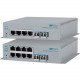 Omnitron Systems OmniConverter Unmanaged Gigabit, MM ST, RJ-45, Ethernet Fiber Switch - 4 x 10/100/1000BASE-T, 1 x 1000BASE-X, DC Power, 5 Year Warranty 2860-0-14-9Z