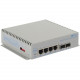 Omnitron Systems OmniConverter 10GPoEBT/Sx 3060B-0-24-9W Ethernet Switch - 6 Ports - 2 Layer Supported - Modular - 60 W PoE Budget - Optical Fiber, Twisted Pair - PoE Ports - Wall Mountable, DIN Rail Mountable, Shelf Mountable, Rack-mountable - 5 Year Lim