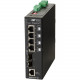 Omnitron Systems RuggedNet 10GPoEBT/Mi 3362B-0-24-2Z Ethernet Switch - 6 Ports - Manageable - 2 Layer Supported - Modular - 100 W PoE Budget - Optical Fiber, Twisted Pair - PoE Ports - Wall Mountable, DIN Rail Mountable, Shelf Mountable, Rack-mountable - 