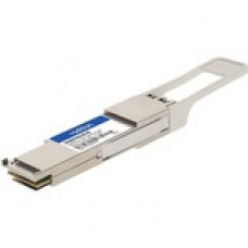AddOn Alcatel-Lucent Nokia QSFP28 Module - For Optical Network, Data Networking - 1 x LC 100GBase-ZR4 Network - Optical Fiber - Single-mode - 100 Gigabit Ethernet - 100GBase-ZR4 - Hot-swappable - TAA Compliant - TAA Compliance 3AL82074AA-80-AO