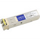 AddOn Alcatel-Lucent SFP (mini-GBIC) Module - For Data Networking, Optical Network - 1 LC 1000Base-ZX Network - Optical Fiber Single-mode - Gigabit Ethernet - 1000Base-ZX - Hot-swappable - TAA Compliant - TAA Compliance 3HE01389CA-AO
