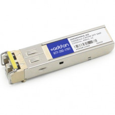 AddOn Alcatel-Lucent SFP (mini-GBIC) Module - For Optical Network, Data Networking - 1 LC 1000Base-CWDM Network - Optical Fiber Single-mode - Gigabit Ethernet - 1000Base-CWDM - Hot-swappable - TAA Compliant - TAA Compliance 3HE04939CE-AO