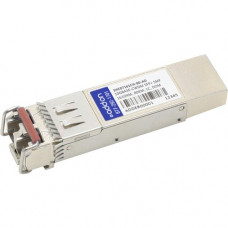 AddOn Alcatel-Lucent SFP+ Module - For Data Networking, Optical Network - 1 LC 10GBase-CWDM Network - Optical Fiber Single-mode - 10 Gigabit Ethernet - 10GBase-CWDM - Hot-swappable - TAA Compliant - TAA Compliance 3HE07161CH-80-AO