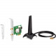 HP 9260 IEEE 802.11ac Bluetooth 5.0 Wi-Fi/Bluetooth Combo Adapter - M.2 - 1.73 Gbit/s - 2.40 GHz ISM - 5 GHz UNII - Internal 3TK89AT