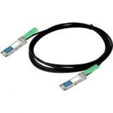 AddOn Enterasys 40GB-C0.5-QSFP Compatible TAA Compliant 40GBase-CU QSFP+ to QSFP+ Direct Attach Cable (Passive Twinax, 0.5m) - 100% compatible and guaranteed to work - TAA Compliance 40GB-C0.5-QSFP-AO
