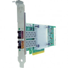 Axiom Dell 10Gigabit Ethernet Card - PCI Express 2.0 x8 - 2 Port(s) - Optical Fiber 430-4414-AX