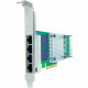 Axiom PCIe x4 1Gbs Quad Port Copper Network Adapter for Dell - PCI Express 2.1 x4 - 4 Port(s) - 4 - Optical Fiber 430-4999-AX