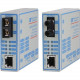 Omnitron Systems FlexPoint 100Fx/Tx Fast Ethernet Copper to Fiber Media Converter - 1 x Network (RJ-45) - 1 x LC Ports - DuplexLC Port - Single-mode - Fast Ethernet - 100Base-TX, 100Base-FX - Rail-mountable, Wall Mountable, Rack-mountable, Standalone 4353