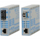Omnitron Systems FlexPoint 10/100 10/100 RJ-45 to Fast Ethernet Fiber Media Converter - 1 x Network (RJ-45) - 1 x LC Ports - DuplexLC Port - Multi-mode - Fast Ethernet - 100Base-FX, 10/100Base-T, 100Base-BX - Wall Mountable, Rack-mountable, Rail-mountable