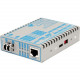 Omnitron Systems FlexPoint 10/100 Ethernet Fiber Media Converter RJ45 LC Multimode 5km - 1 x 10/100BASE-TX; 1 x 100BASE-FX; US AC Powered; Lifetime Warranty - RoHS, WEEE Compliance 4355-11