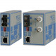 Omnitron Systems FlexPoint T1/E1 Fiber Media Converter RJ48 ST Multimode 5km - 1 x T1/E1; 1 x ST Multimode; Univ. AC Powered; Lifetime Warranty 4472-2