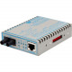 Omnitron Systems FlexPoint 10/100/1000 Gigabit Ethernet Fiber Media Converter RJ45 ST Single-Mode 12km - 1 x 10/100/1000BASE-T; 1 x 1000BASE-LX; Univ. AC Powered; Lifetime Warranty - RoHS, WEEE Compliance 4707-2