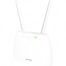 Tenda 4G06 IEEE 802.11b/g/n 1 SIM Ethernet, Cellular Modem/Wireless Router - 4G - LTE - 2.40 GHz ISM Band - 4 x Antenna(2 x Internal/2 x External) - 37.50 MB/s Wireless Speed - 1 x Network Port - 1 x Broadband Port - Fast Ethernet - VPN Supported - Deskto