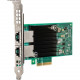 Lenovo ThinkServer X550-T2 PCIe 10Gb 2 Port Base-T Ethernet Adapter by Intel - PCI Express 3.0 x4 - 2 Port(s) - 2 - Twisted Pair 4XC0G88856