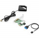 Lenovo IEEE 802.11ac Bluetooth 4.2 - Wi-Fi/Bluetooth Combo Adapter for Desktop Computer - PCI Express - 867 Mbit/s - 2.40 GHz ISM - 5 GHz UNII - External 4XC0T22654