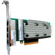 Lenovo ThinkSystem QLogic QL41134 PCIe 10Gb 4-Port Base-T Ethernet Adapter - PCI Express 3.0 x8 - 4 Port(s) - 4 - Twisted Pair 4XC7A08225