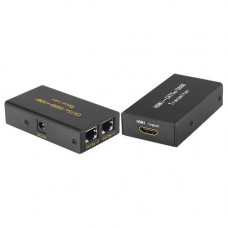 4XEM 30M/100Ft HDMI Extender Over Double Cat-5E or Cat-6 RJ45 - 1 Input Device - 1 Output Device - 98.43 ft Range - 4 x Network (RJ-45) - 1 x HDMI In - 1 x HDMI Out - Full HD - 1920 x 1080 - Twisted Pair - Category 6 4XHDMIEXT30M