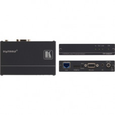 Kramer 4K UHD HDMI, Bidirectional RS-232 & IR over HDBaseT Twisted Pair Transmitter - 1 Input Device - 229.66 ft Range - 1 x Network (RJ-45) - 1 x HDMI In - Serial Port - 4K - 4096 x 2160 - Twisted Pair - Category 6 - Rack-mountable 50-80021090