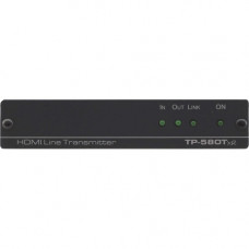 Kramer DigiTOOLS TP-580Rxr Video Extender Receiver - 1 Output Device - 590.55 ft Range - 1 x Network (RJ-45) - 1 x HDMI Out - Serial Port - 4K - 4096 x 2160 - Twisted Pair - Rack-mountable 50-80022190