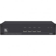 Kramer 692 Video Extender Receiver - 1 Output Device - 108267.72 ft Range - 1 x Network (RJ-45) - 5 x USB - 1 x HDMI Out - 4K - Twisted Pair, Optical Fiber - Rack-mountable 50-80375090