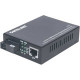 Intellinet Network Solutions Fast Ethernet WDM (RX1310/TX1550) Bi-Directional Single-Mode, RJ45 to SC, 12.4 miles (20 km) Media Converter - 10/100Base-TX to 100Base-FX 510530
