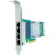 Axiom Dell Gigabit Ethernet Card - PCI Express 2.1 x4 - 4 Port(s) - 4 - Twisted Pair 540-BBHB-AX