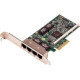 Dell Broadcom 5719 QP 1Gb Network Interface Card (Low Profile) - PCI Express - 4 Port(s) - 4 - Twisted Pair 540-BBHB