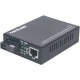 Intellinet Network Solutions Gigabit Ethernet WDM (RX1550/TX1310) Bi-Directional Single-Mode, RJ45 to SC, 12.4 miles (20 km) Media Converter - 10/100Base-TX to 100Base-FX 545068