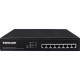 Intellinet Network Solutions 8-Port Gigabit PoE+ Switch, 140 Watt Power Budget, Desktop, Rackmount with Ears - IEEE 802.3at/af Power over Ethernet (PoE+/PoE) Compliant - RoHS Compliance 560641