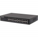 Intellinet Network Solutions 24-Port Gigabit Switch, Desktop, Rackmount with Ears - 10/100/1000 Mbps RJ45 Ports, IEEE 802.3az (Energy Efficient Ethernet)" 561273