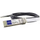 AddOn Brocade 58-1000027-01 Compatible TAA Compliant 10GBase-CU SFP+ to SFP+ Direct Attach Cable (Active Twinax, 3m) - 100% compatible and guaranteed to work - TAA Compliance 58-1000027-01-AO