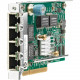 HPE Ethernet 1Gb 4-port 331FLR Adapter - PCI Express 2.0 x4 - 4 Port(s) - 4 - Twisted Pair - 10/100/1000Base-T - Plug-in Card 629135-B22