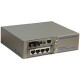 Omnitron Systems FlexSwitch 6551-2 Fast Ethernet Media Converter - 5 x RJ-45 , 1 x ST Duplex - 10/100Base-TX, 100Base-FX - External 6551-2-FK