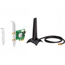 HP AX200 IEEE 802.11ax Bluetooth 5.0 Wi-Fi/Bluetooth Combo Adapter - PCI Express x1 - 2.40 Gbit/s - 2.40 GHz ISM - 5 GHz UNII - Internal 6VF53AT