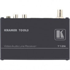 Kramer 712N Video Console - 1 Input Device - 1 Output Device - 1312.34 ft Range - 1 x Network (RJ-45) - Twisted Pair - Category 5 712N
